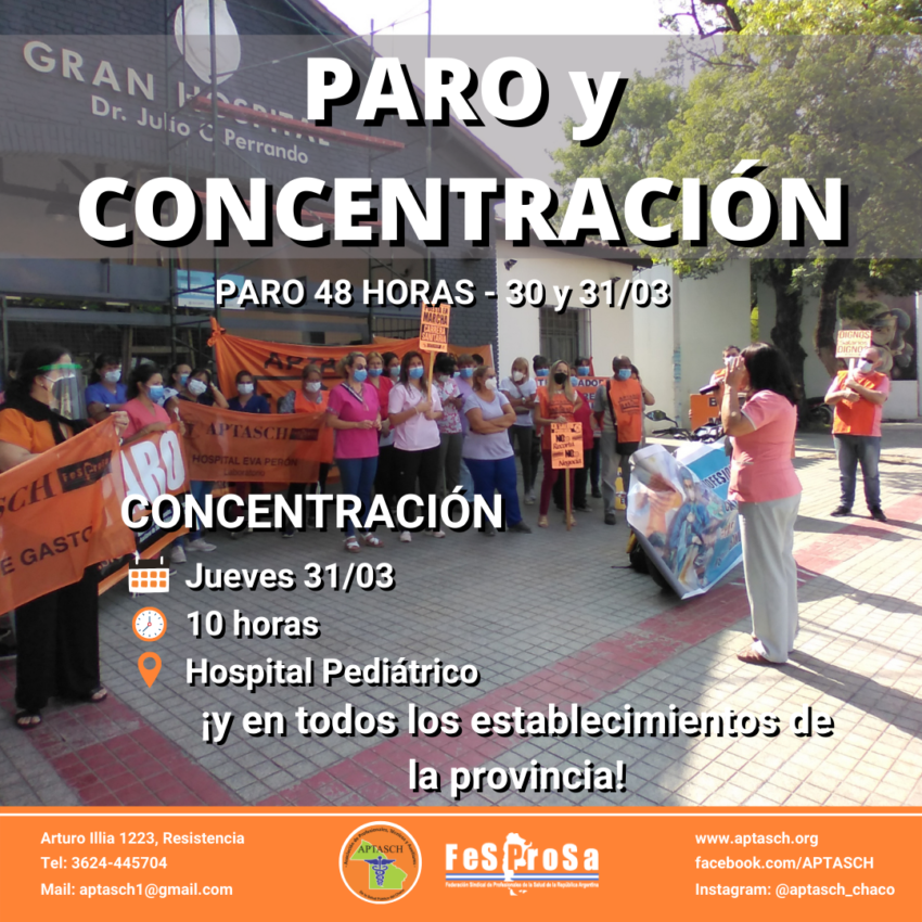 La Aptasch retoma paro por 48 horas 38