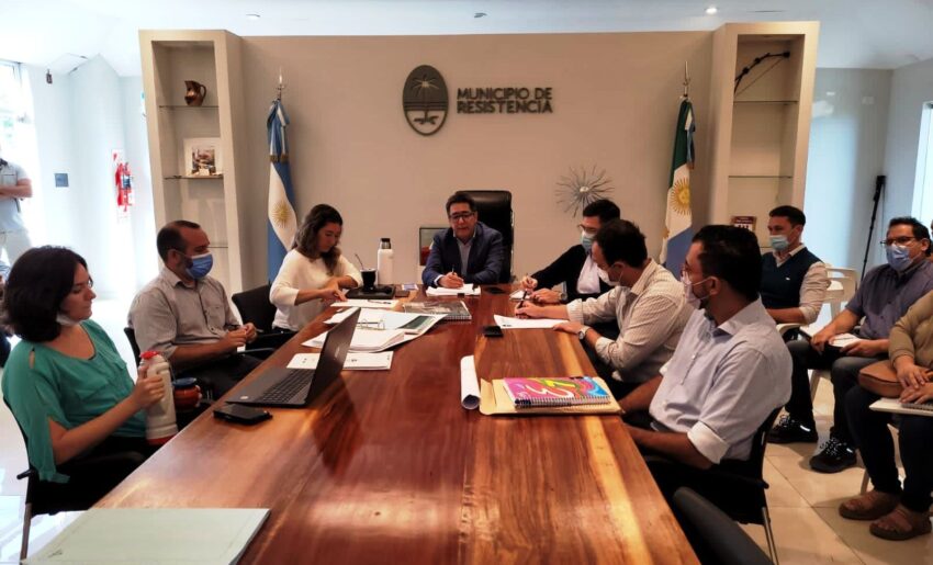 Agenda de trabajo en conjunto de Resistencia y Gobierno provincial 38