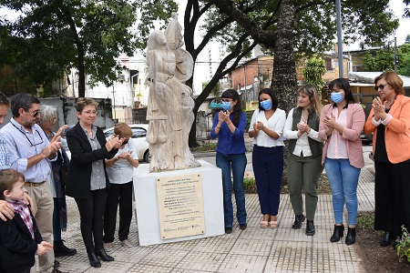 Resistencia acompañó la inauguración del parterre Amanda Encaje y Néstor Vivo 38
