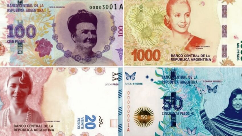 Próceres y heroínas por animales, los nuevos protagonistas de los billetes 38