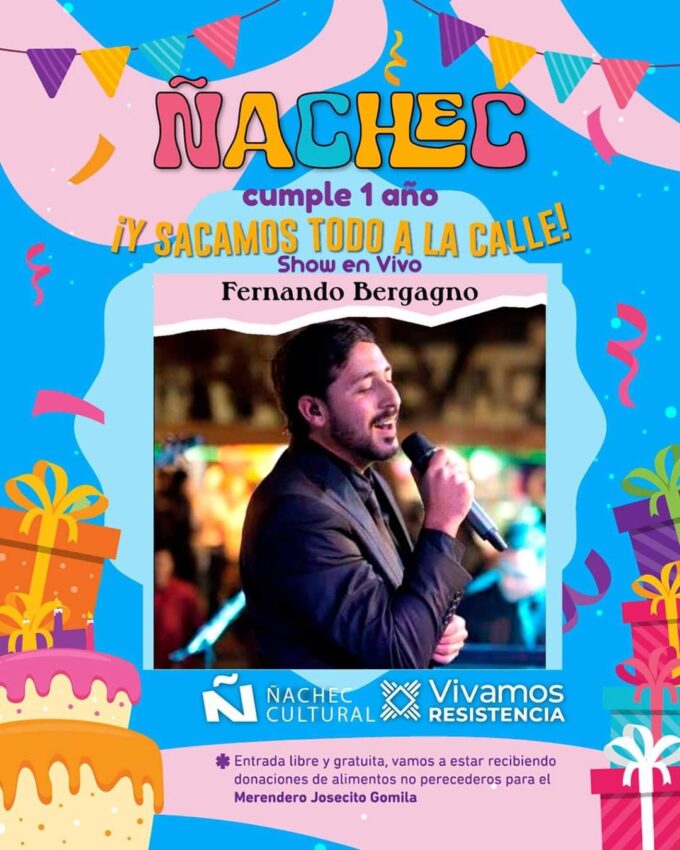 El Ñachec cumple un año y saca el arte y la cultura por la ventana 38