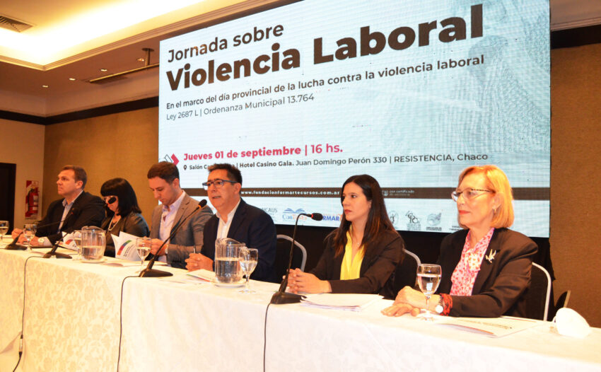 Trabajamos en conjunto para visibilizar, abordar y erradicar la violencia laboral, dijo Martínez 38