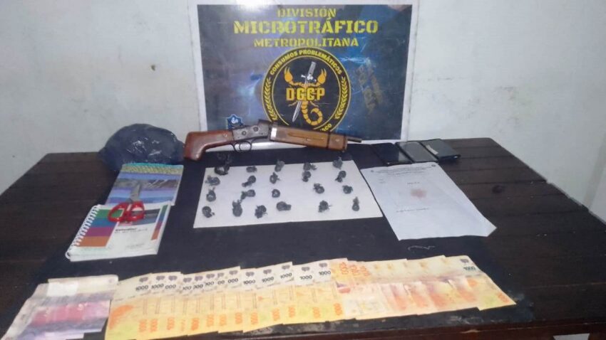 Incautación canábica en San Martín y en barrio de Resistencia 38