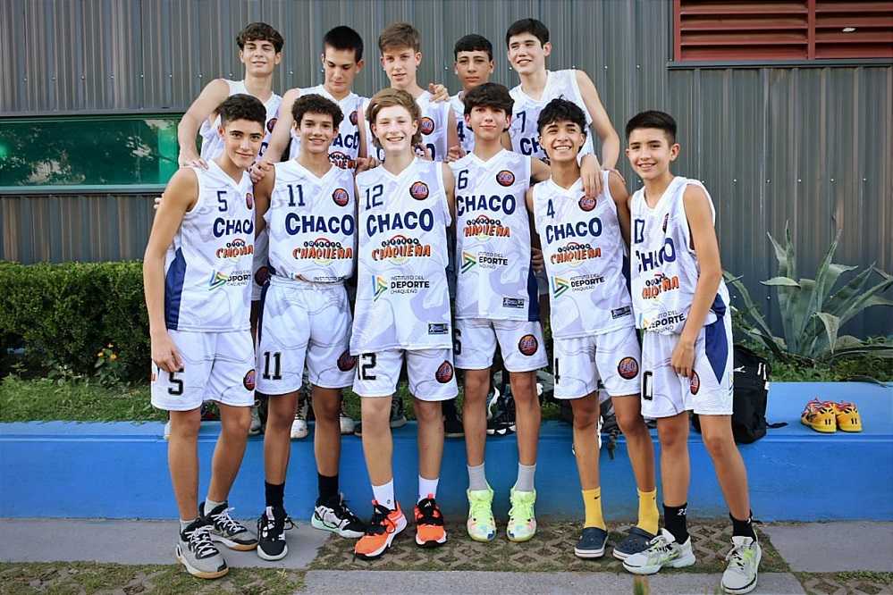 U15: con plantel confirmado, Chaco se prepara para el regional de básquet 38