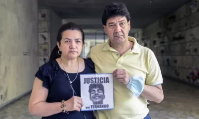 Graciela y Silvio Báez Sosa, padres de Fernando