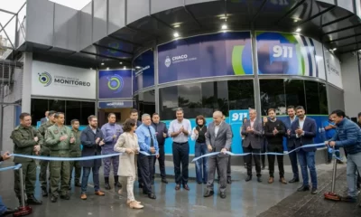 Capitanich inauguró el Centro Único de Monitoreo