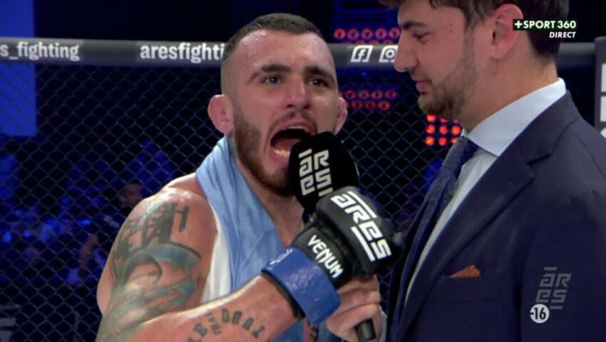 El festejo del argentino Staropoli tras ganar el título de MMA en Francia por KO: “¡Tricampeón del mundo!” 38 Pepi Staropoli