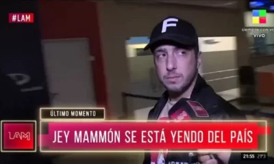 Jey Mammon se fue del país