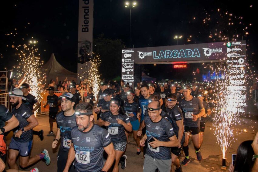 Con casi 500 corredores la Carrera Nocturna ilumin Resistencia