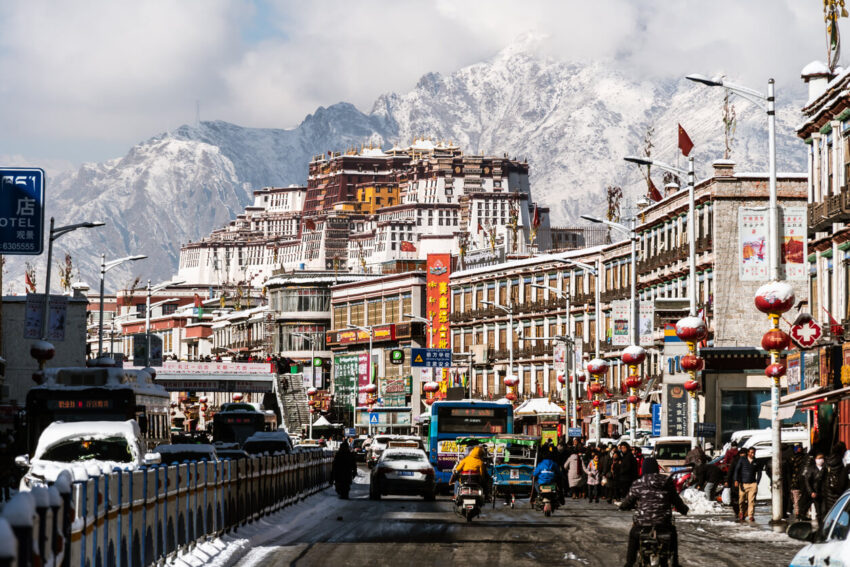 Ciudad de Lhasa, China