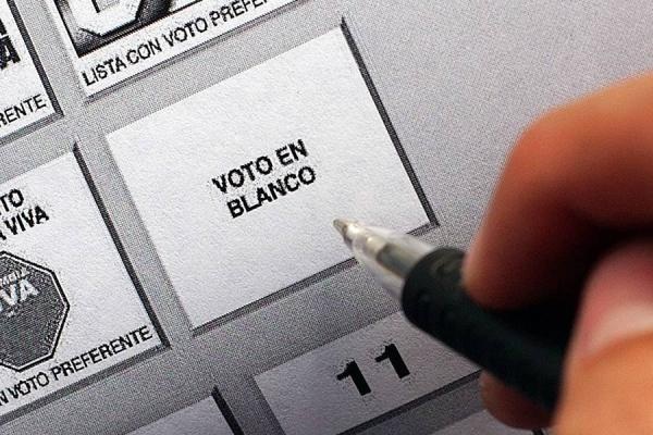 voto en blanco en Tierra del Fuego