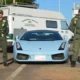 Gendarmería secuestró un Lamborghini Gallardo sin papeles, valuado en 170 mil euros