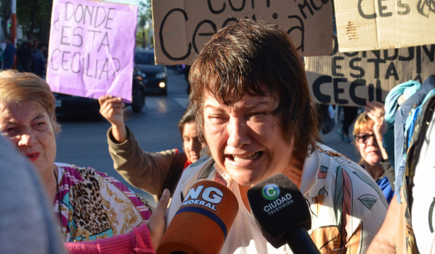Mamá de Cecilia Strzyzowsk: "Cortaron las calles y tomaron terrenos y se lo permitimos, ahora van a empezar a desaparecer gente" 38 mamá de Cecilia Strzyzowsk