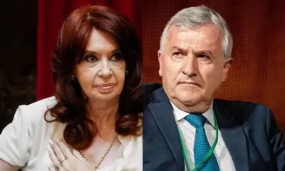 Cristina Kirchner y Gerardo Morales