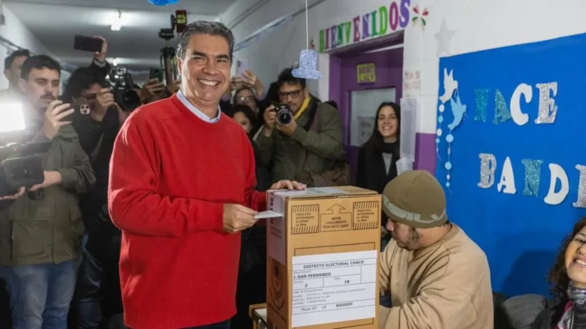 Capitanich emitió su voto