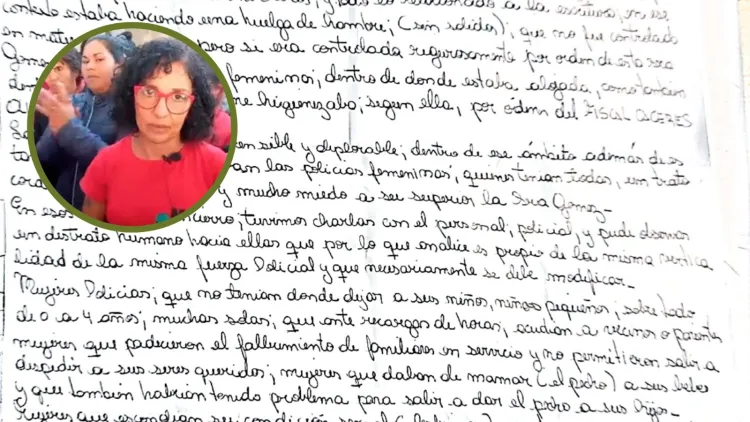 La carta enviada por Marcela Acuña a la casa de su hermana Patricia en la que intenta despegarse del crimen de Cecilia Strzyzowski.