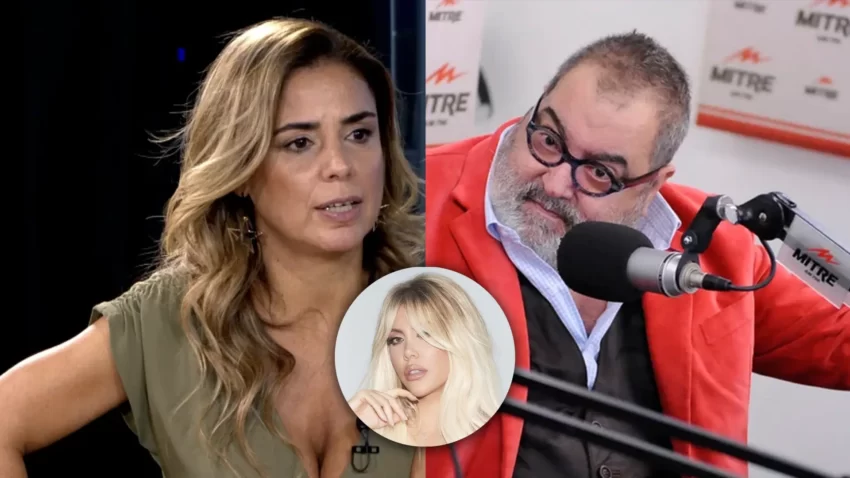 Marina Calabró cruzó en vivo a Jorge Lanata por revelar el diagnóstico de Wanda Nara