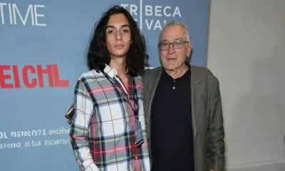Robert De Niro y su nieto