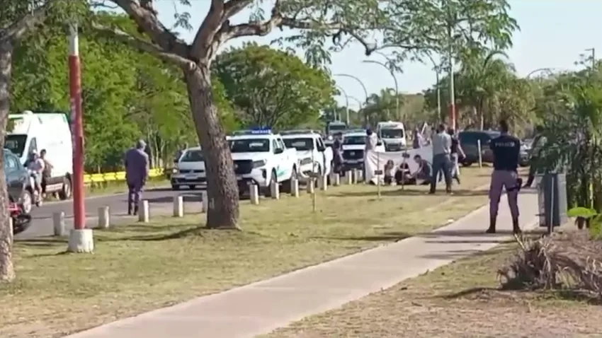 accidente fatal en avenida Sarmiento