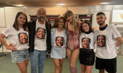 Taylor Swift se reunió con la familia de su fan que falleció en Río de Janeiro