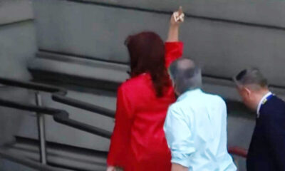 El fuck you de Cristina Kirchner al ingresar al Congreso para la asunción de Javier