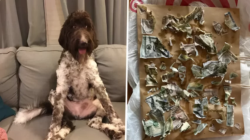 Un perro se comió USD 4.000 y dejó en shock a sus dueños en Pittsburgh