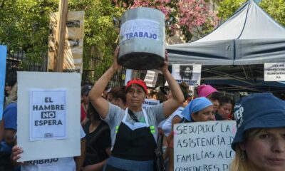 Tras la eliminación del Potenciar Trabajo, los movimientos sociales se manifiestan frente a Capital Humano