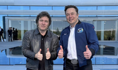 Javier Milei y Elon Musk