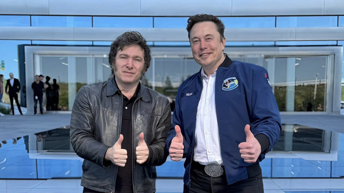 Javier Milei y Elon Musk