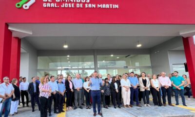 Zdero inauguró la terminal de San Martín