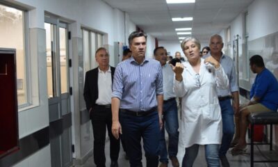 Zdero supervisó la culminación de obras de la guardia de emergencia del hospital Perrando