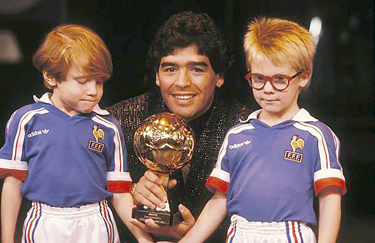 Maradona balón de oro 1986