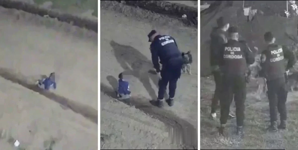 Córdoba: rescataron a un bebé que estaba gateando en la calle en plena madrugada