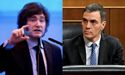 Javier Milei cargó de nuevo contra Pedro Sánchez: “Está más sucio que una papa”