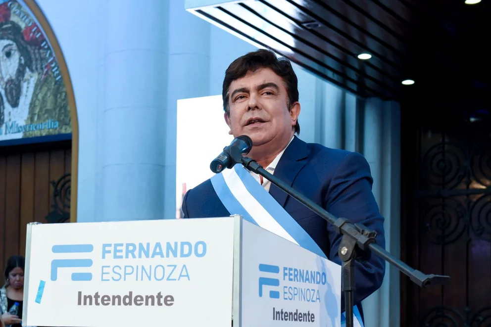 Fernando Espinoza Intendente de La Matanza