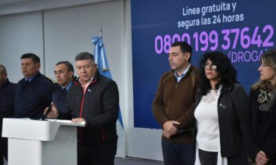 EL GOBIERNO PROVINCIAL PRESENTÓ LA LÍNEA 0-800-199-37642 EN LA LUCHA CONTRA LAS DROGAS