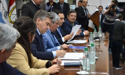 Zdero y Valdés firmaron convenio para impulsar el desarrollo local junto a universidades