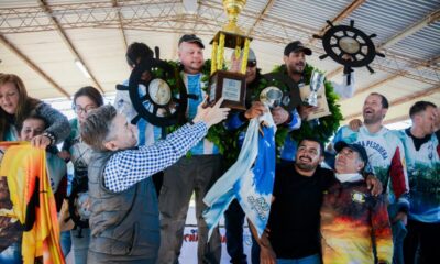 Zdero acompaño y entregó los premios en el 23° Torneo de Pesca Variada Embarcada en Las Palmas