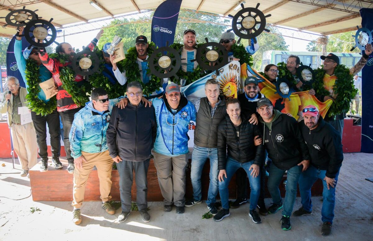 Zdero acompaño y entregó los premios en el 23° Torneo de Pesca Variada Embarcada en Las Palmas