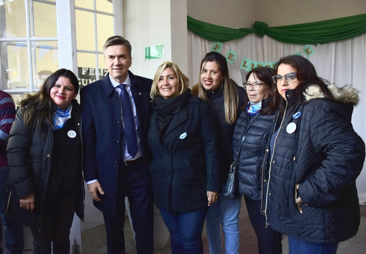 Zdero en el 145º Aniversario de la Escuela Chaqueña Benjamín Zorrilla