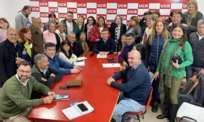 La UCR realizó su primera reunión de trabajo con Leandro Zdero como presidente