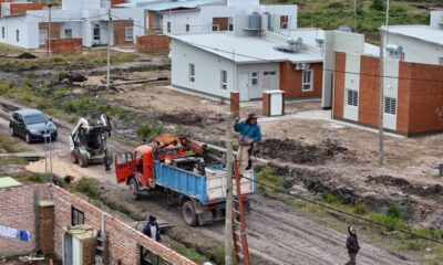 La red de agua potable llegó a 282 viviendas y avanza a buen ritmo el tendido eléctrico