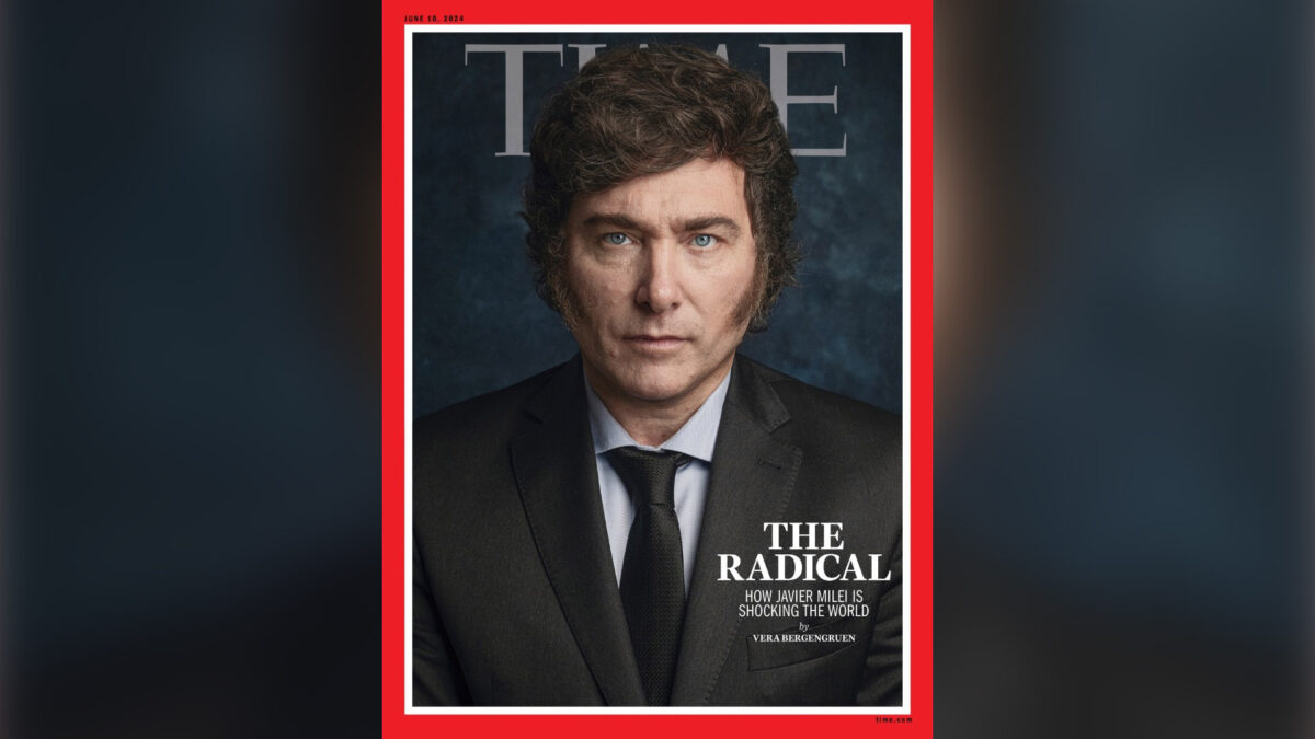 Javier Milei Revista Time