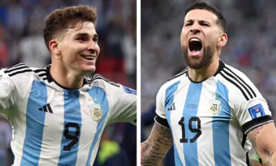 Julián Álvarez y Nicolás Otamendi irán a los Juegos Olímpicos