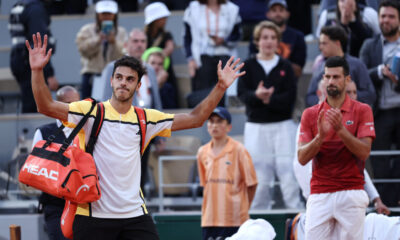 Francisco Cerúndolo tuvo contra las cuerdas a Novak Djokovic, pero quedó eliminado de Roland Garros