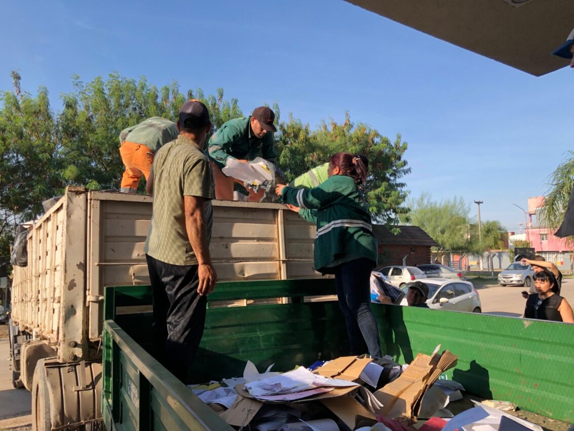 Resistencia donó más de 300 kilos de papel a la Casa Garrahan Chaco