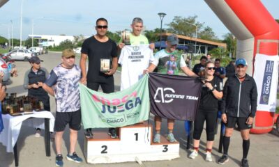 200 participantes dieron brillo a la maratón y ciclismo por el 71° aniversario de la Policía del Chaco