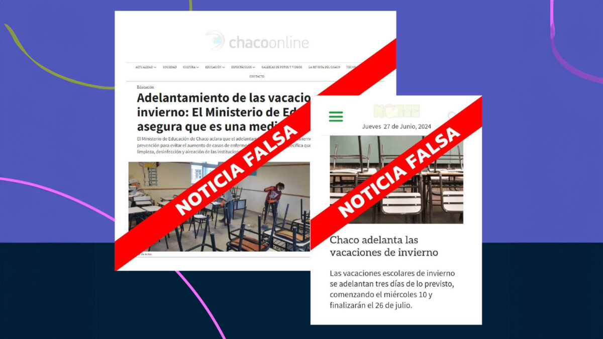 Educación desmiente adelanto de vacaciones de invierno