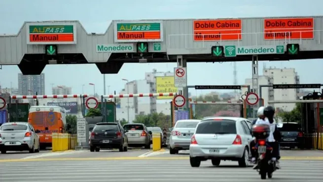 Peajes: desde este miércoles regirán nuevas subas en rutas y autopistas nacionales