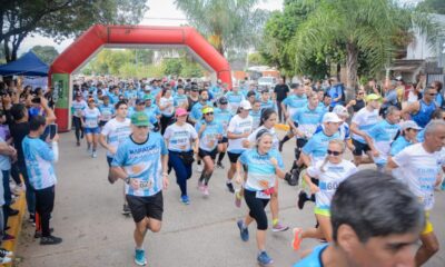 Zdero acompañó en la largada de la 11º Maratón Convivencia